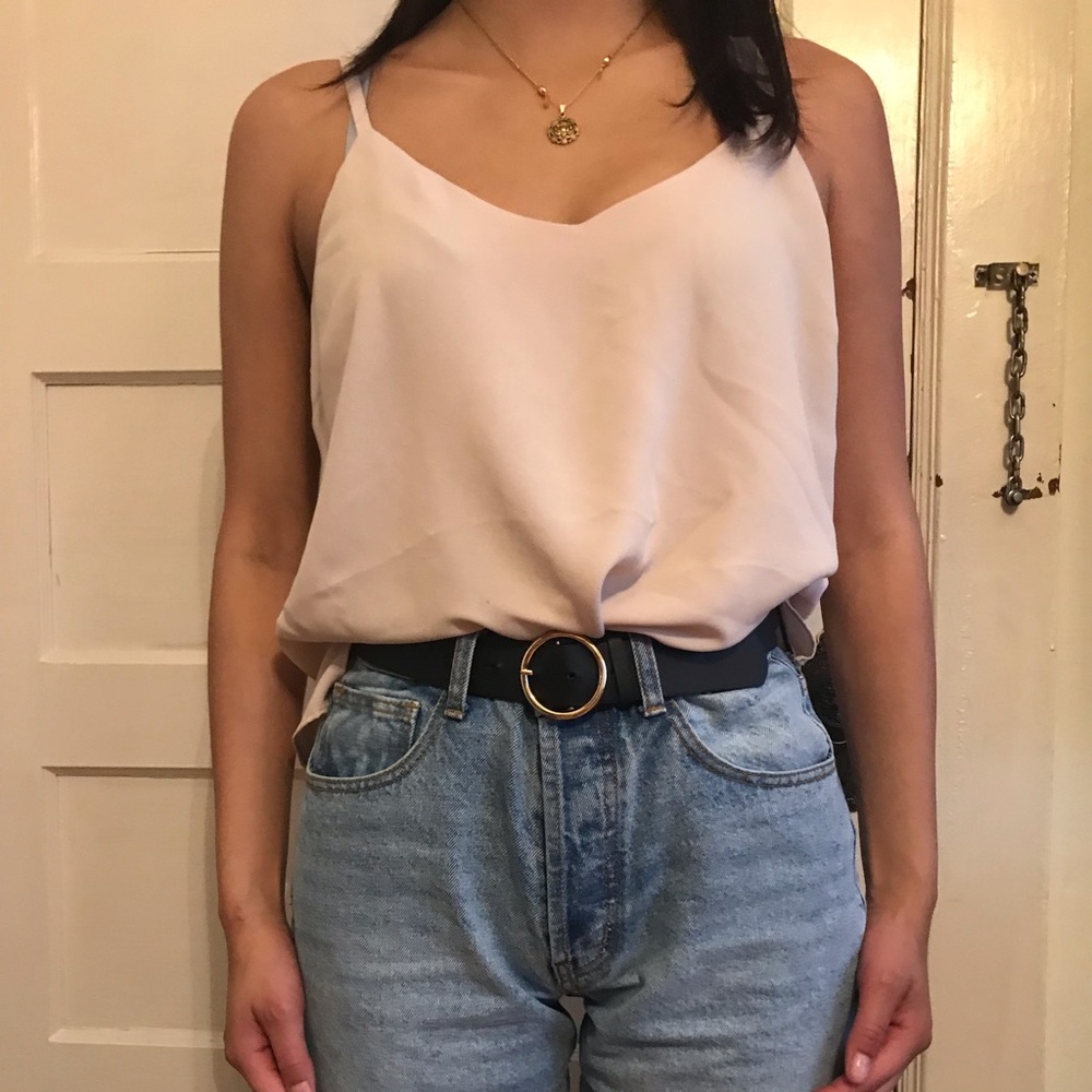 Elegantly Light Chiffon Tank Top